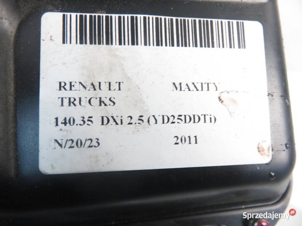 STEROWNIK RENAULT MAXITY DXi 25 14035 osobowe