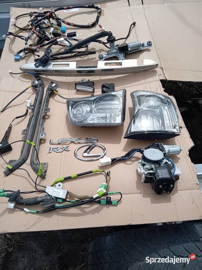 Lexus rx lampa klapy części klapykamerazamek osobowe Skarżysko-Kamienna sprzedam