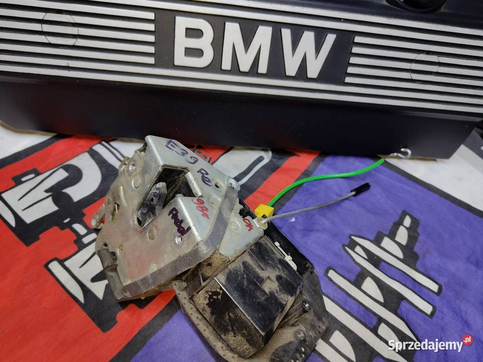 Bmw e39 zamek drzwi prawy przód oryginał osobowe Aleksandrów Łódzki