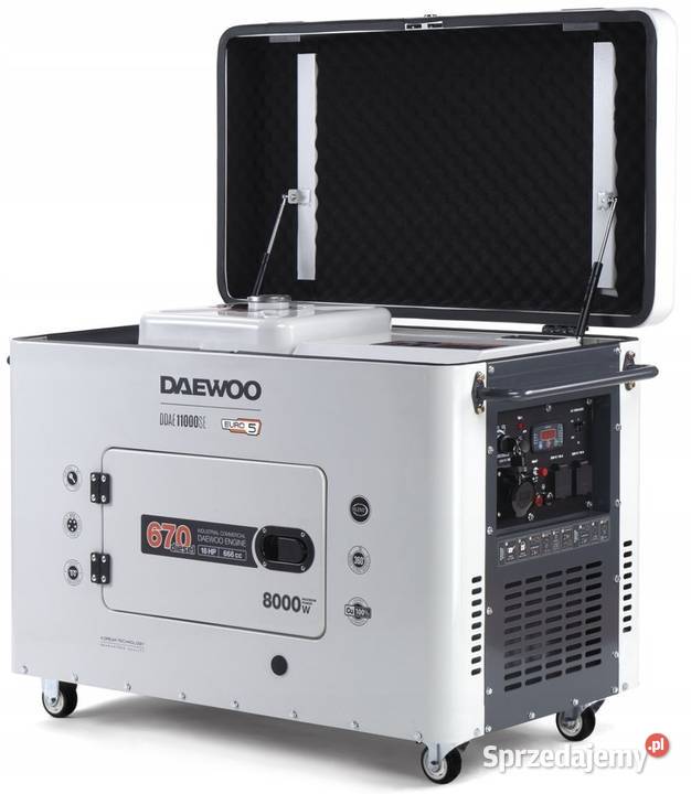 DAEWOO DDAE 11000DSE3 DIESEL AGREGAT GENERATOR Agregaty prądotwórcze sprzedam