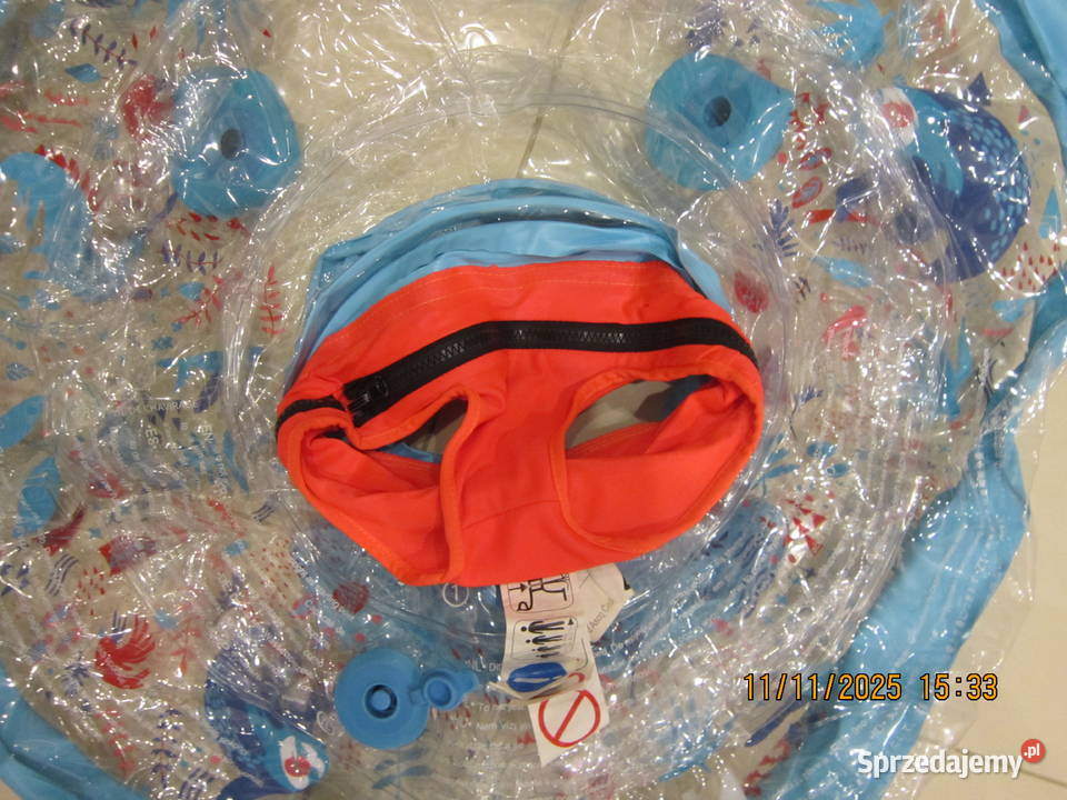 Kółko pompowane dziecka z siedzeniem i uchwytami Warszawa