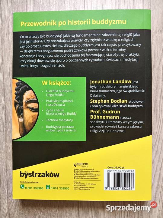 Buddyzm bystrzaków Gudrun Bhnemann Jonathan Kraków