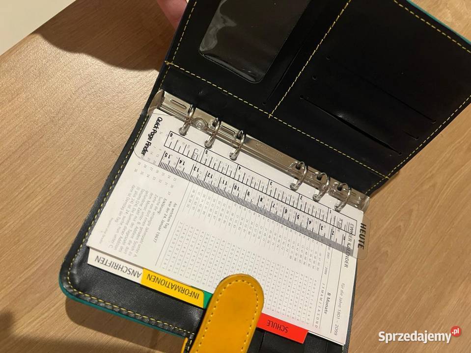 Fajny Niemiecki Notatnik z miarką pomorskie Reda