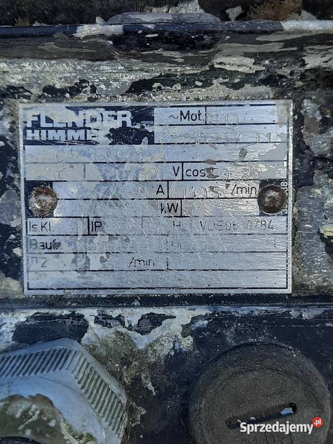 Silnik kołnierzowy 037kw 1370obrmin 15 kw 1405 śląskie Rybnik sprzedam