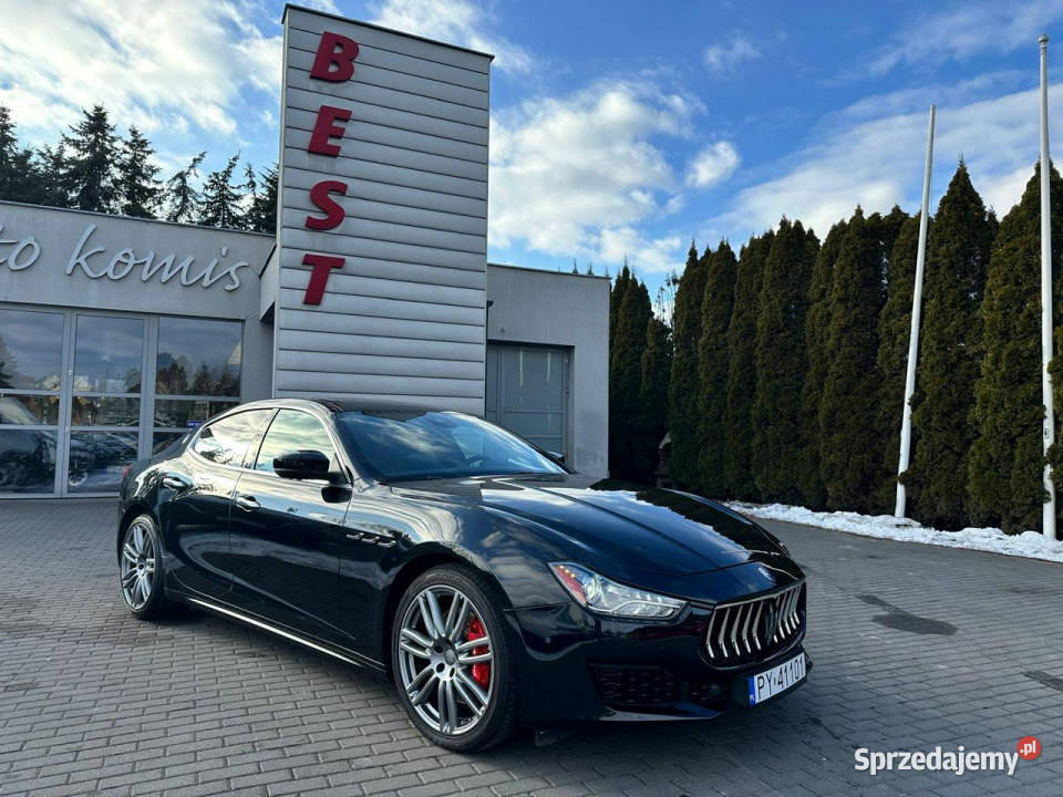 Maserati Ghibli SQ4 GranLusso Harman Kardok Baranowo