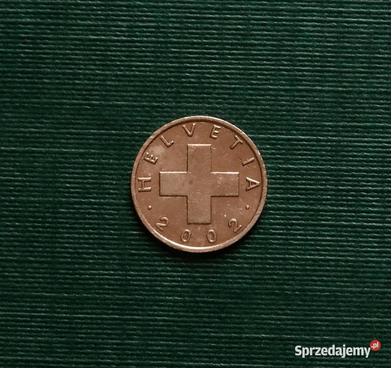 SZWAJCARIA 1 rappen 2002r