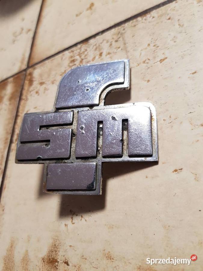 2Syrena 105Metalowy emblemat na maskę Barlinek