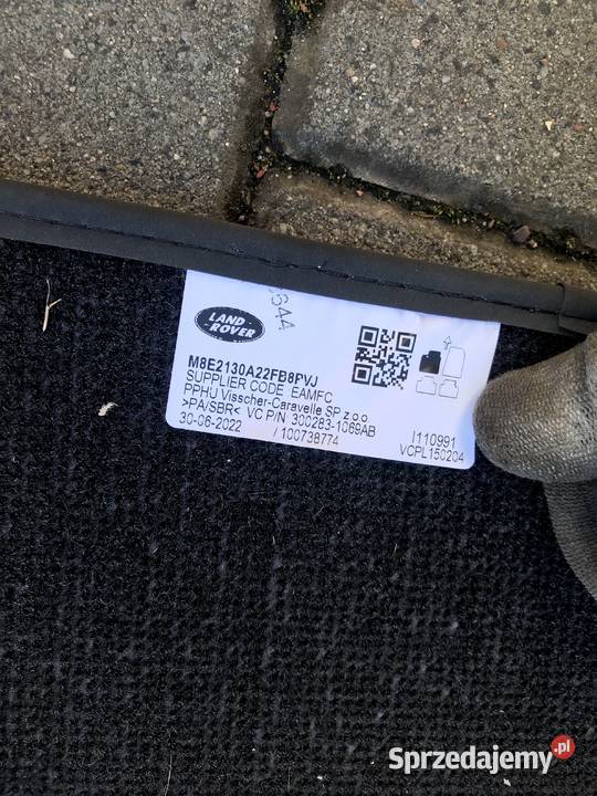 Dywaniki welurowe Range Rover Sport L461 23 i Pszczyna