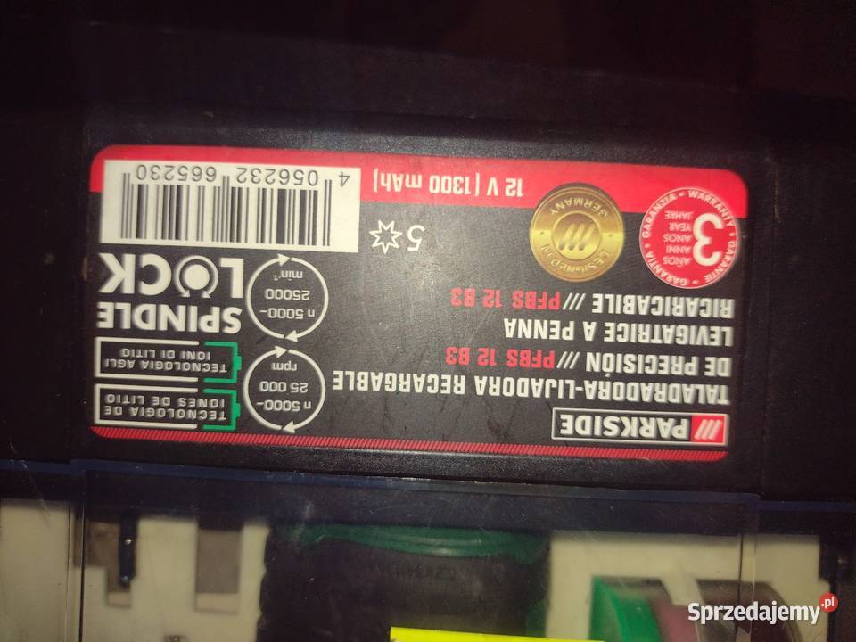 Szlifierka wielofunkcyjna akumulatorowa Parkside Szlifierki mimośrodowe Chojnice sprzedam