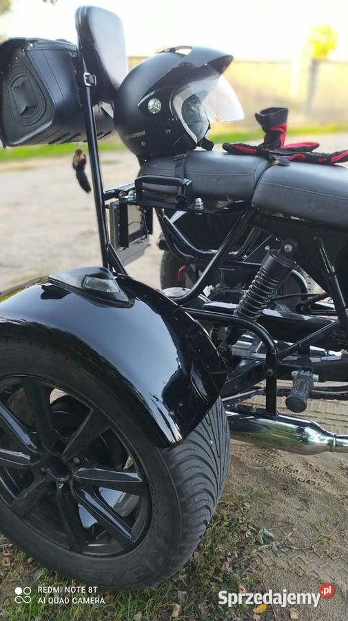 Triumph Bonneville Trajka Trike wielkopolskie Konin