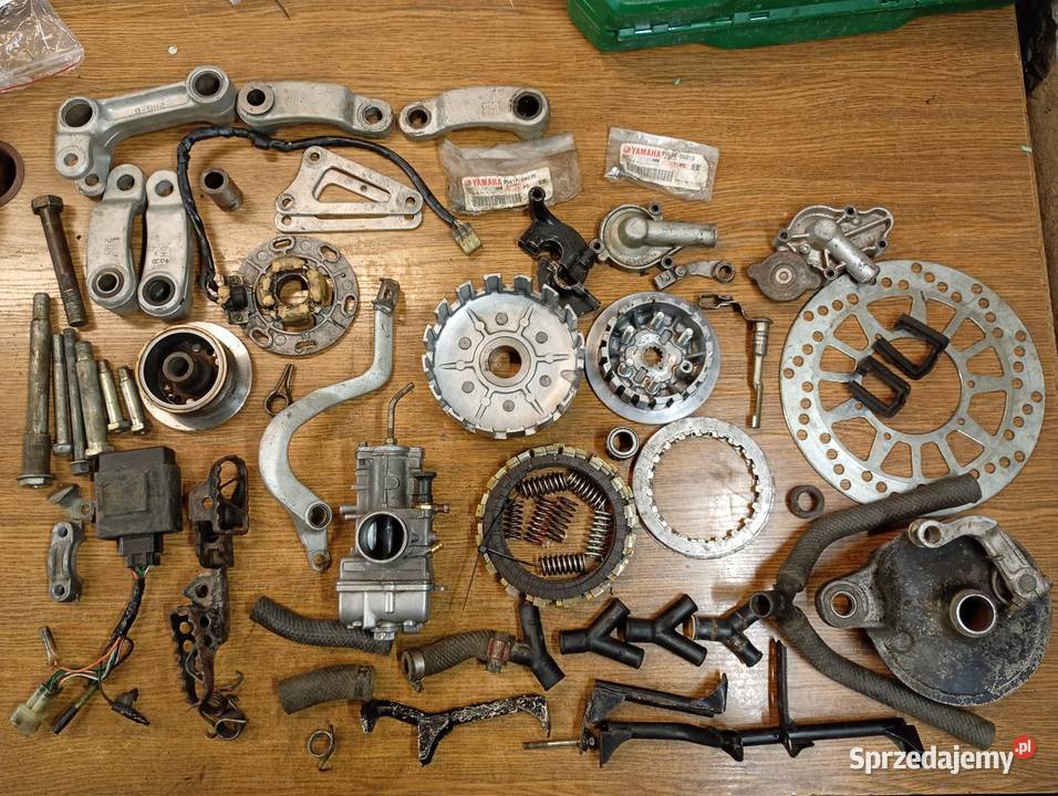 Części Yamaha YZ 125 1989 1990 1991 wał cylinder Motocykle na części