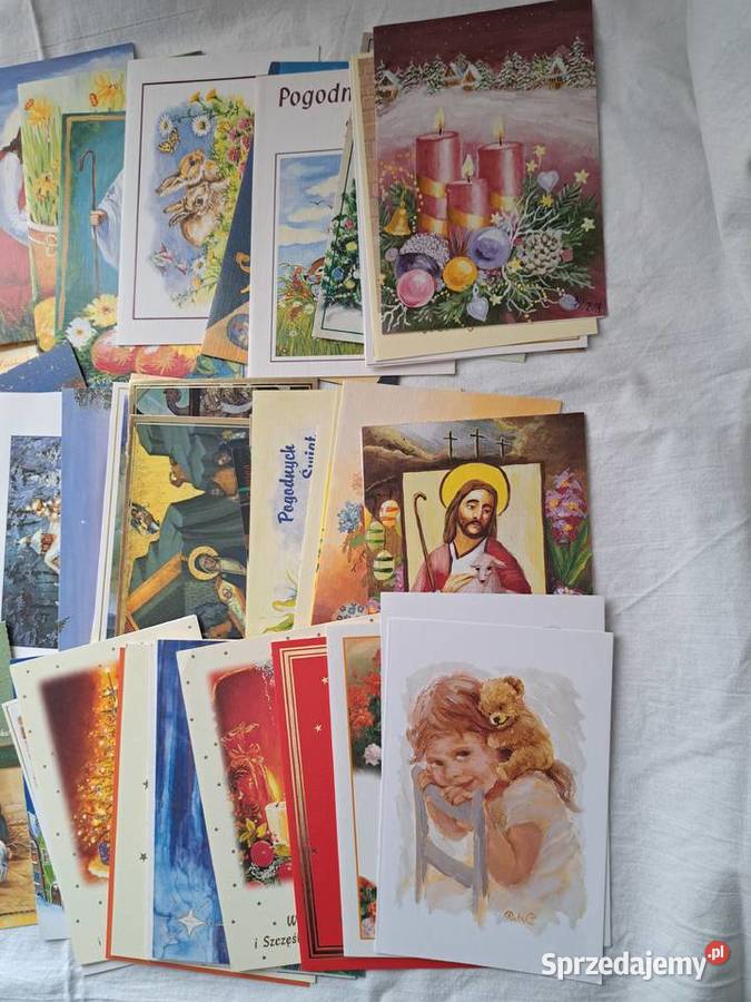 Kartki pocztowe około 80 sztuk