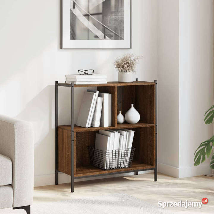 Regał brązowy dąb 72x28x775 materiał mazowieckie Warszawa