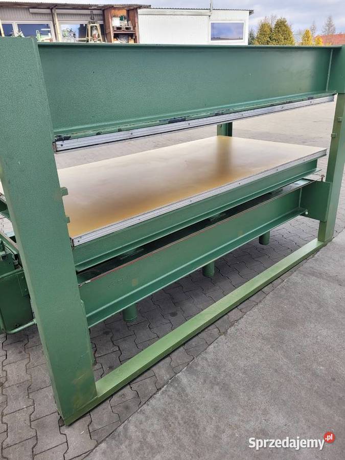 Prasa do forniru Burkle Produkcja Miastko