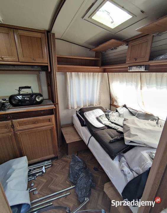 Przyczepa kemping Hobby 460 warmińsko-mazurskie Wielbark sprzedam