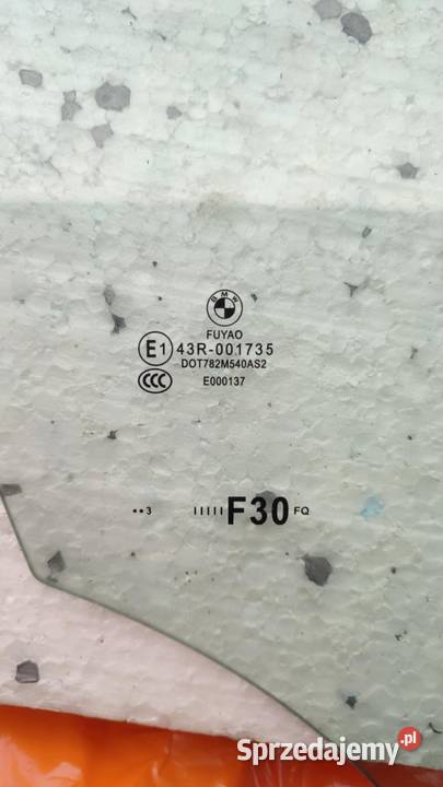 Szyby BMW F30 Części samochodowe Klotyldów