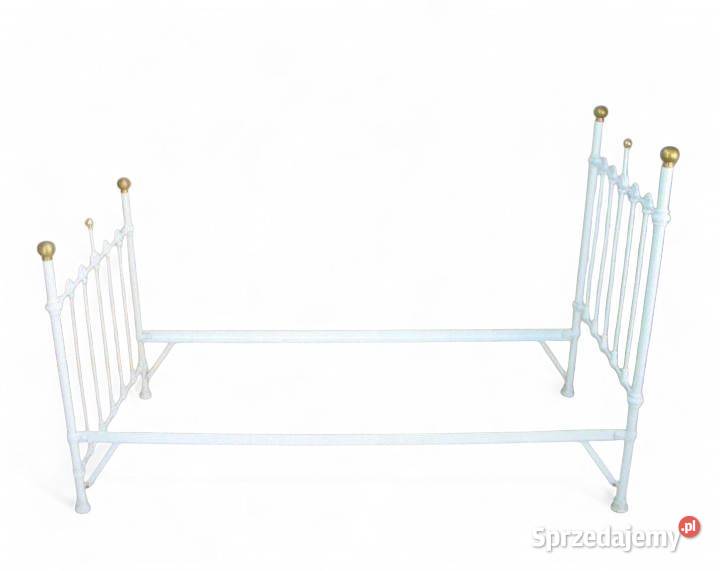 Antyk Łóżko metalowe 200 x 90