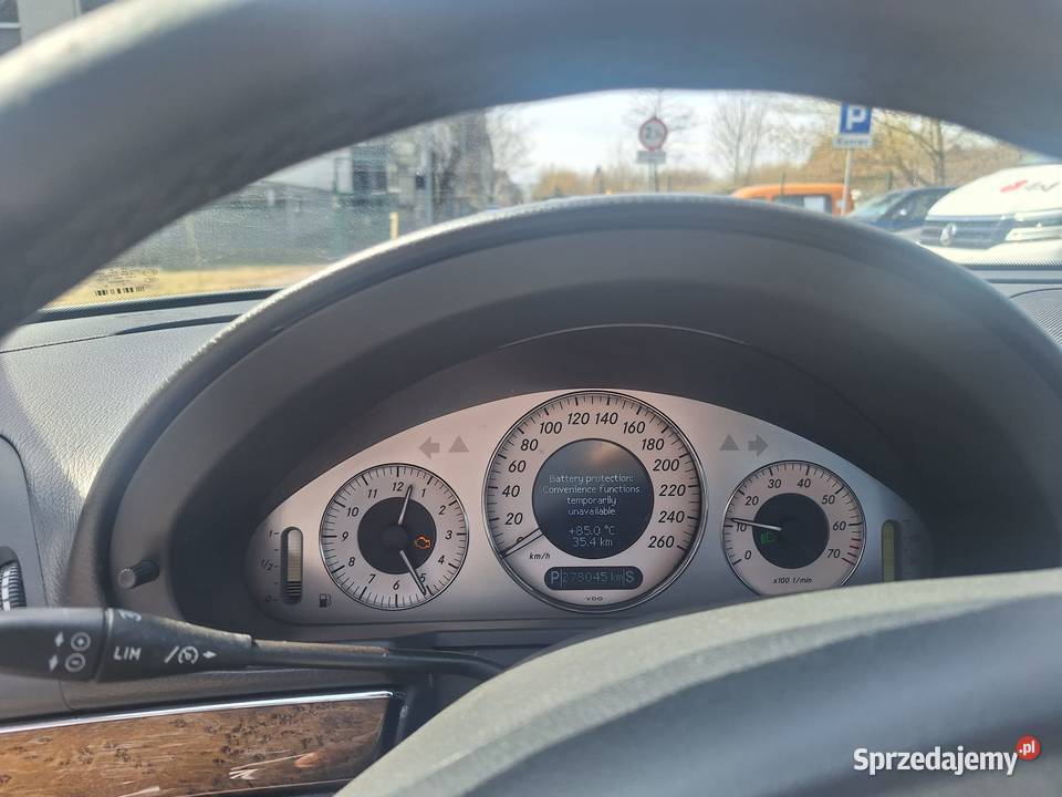 MercedesBenz Klasa E 200 benzyna 2004r Automatik Toruń