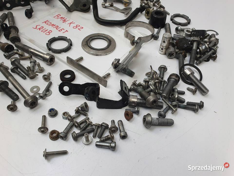 ZESTAW ŚRUB SZPILEK NAKRĘTEK BMW F850GS F 850 GS Mocowania i  śruby Chełm