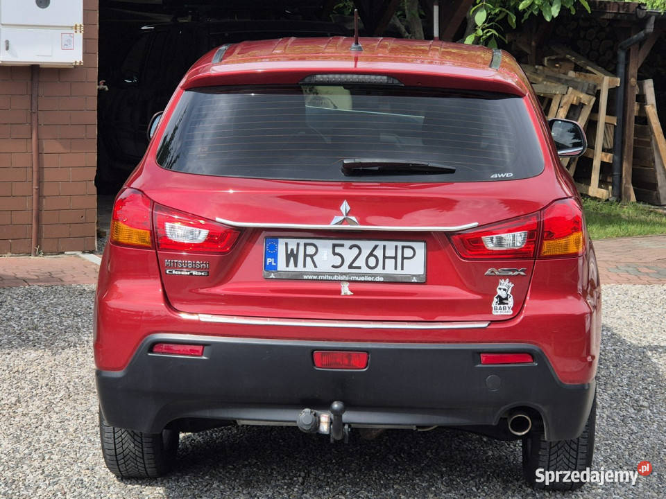Mitsubishi ASX 2011r 4x4 18D 150 Oryginalny lakier metallic Radom