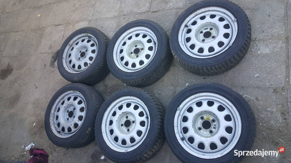 Felgi stalowe 15 4x100 serduszka gti g60 Vw Golf Mrągowo sprzedam
