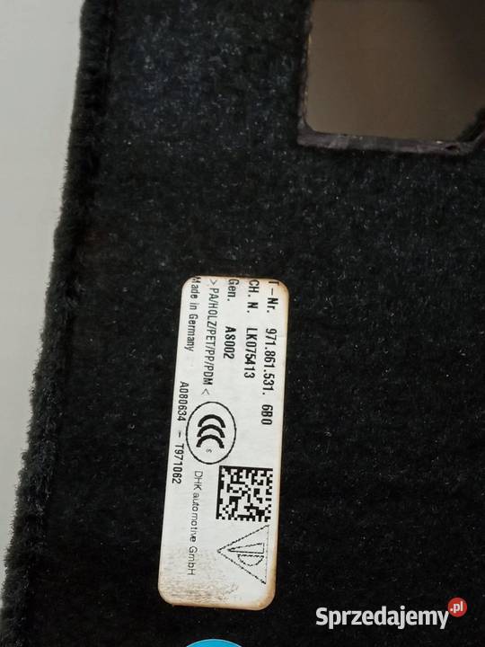 PODŁOGA BAGAŻNIKA DYWAN WYKŁADZINA 971861531