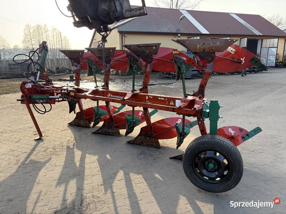 Pług Kverneland 4 skibowy obrotowy kółko mazowieckie Myszyniec