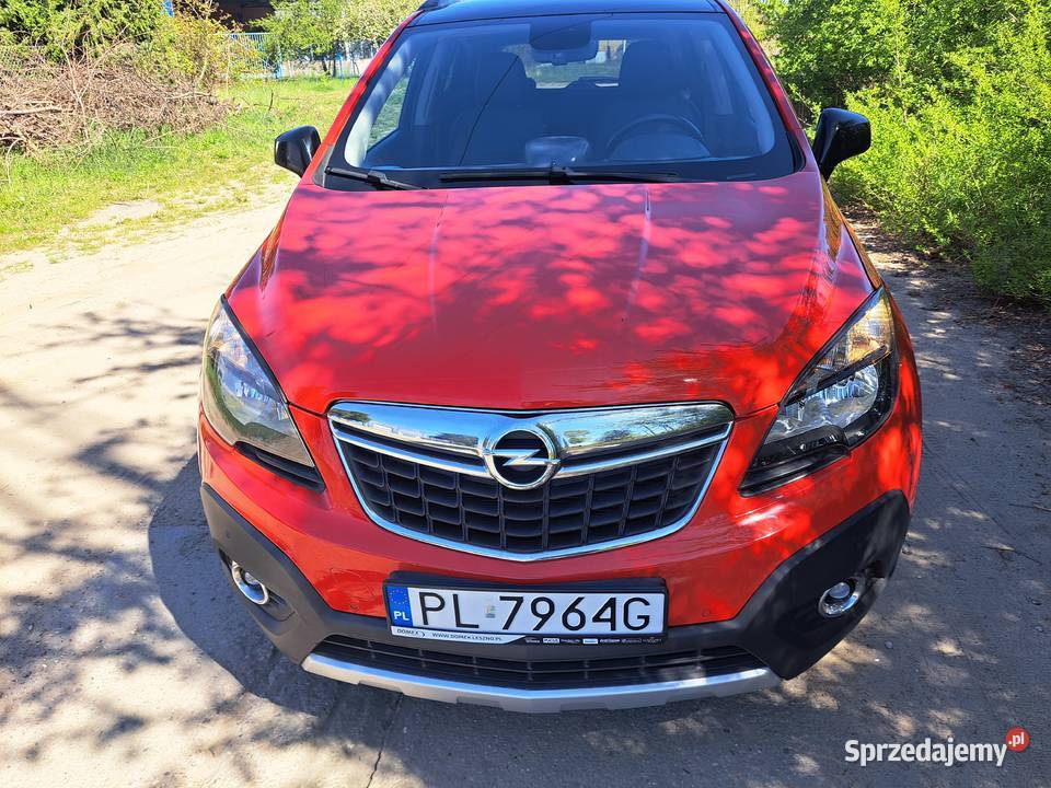 Opel Mokka Ladna niski przebieg ksiazka sprowadzony Opel Leszno sprzedam