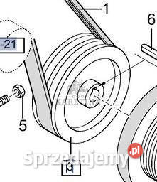 Holland TX66 TX67 TX68 Koło Pasowe CZĘŚCI Jastrzębniki