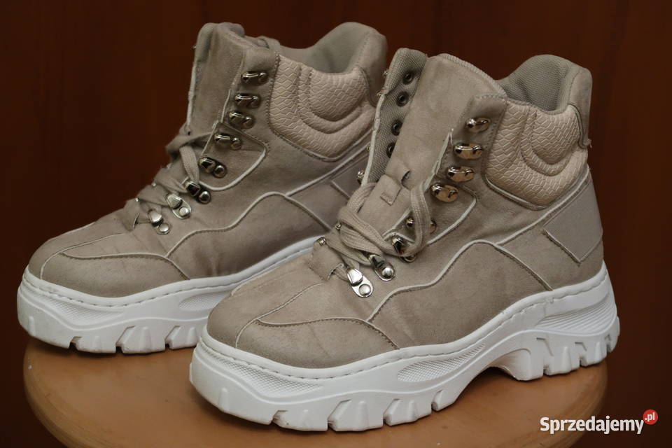 Damskie buty trzewiki trapery firmy SINSAY 39 Siedlce