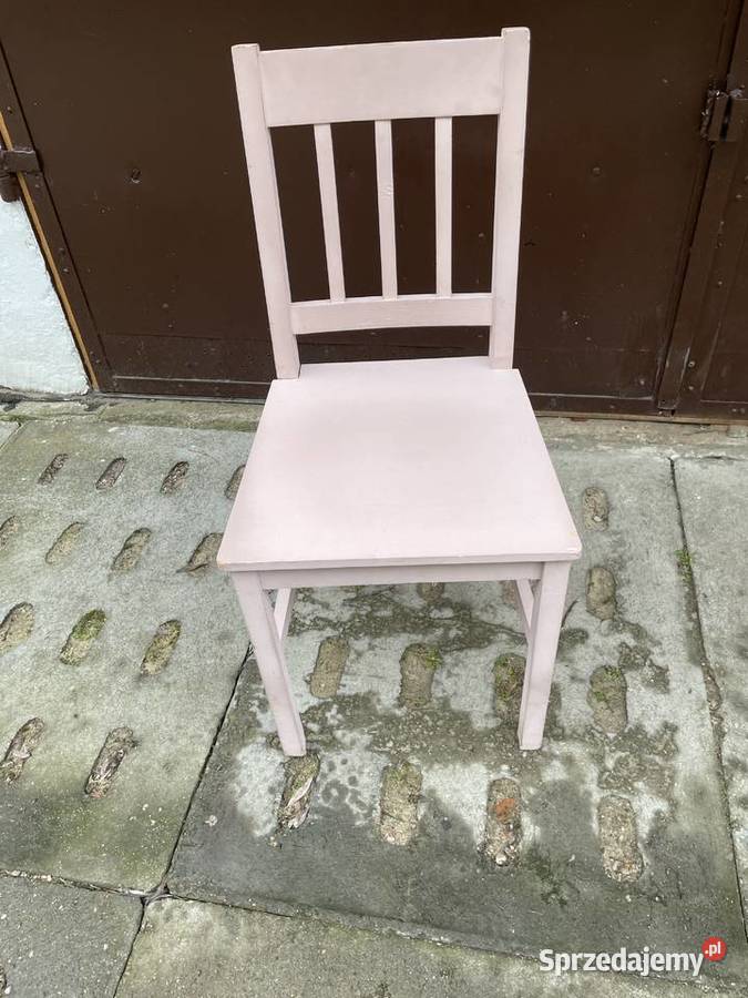 drewniane krzesło Krzesła pomorskie