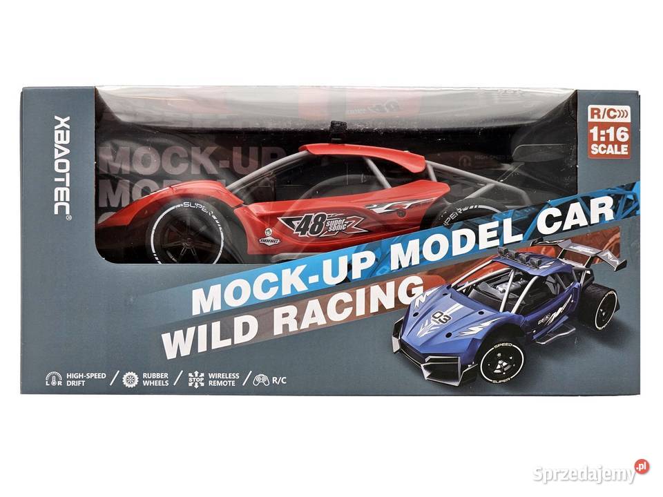 Samochód sterowany radiem Wild Racing 2 czerwony Poznań sprzedam