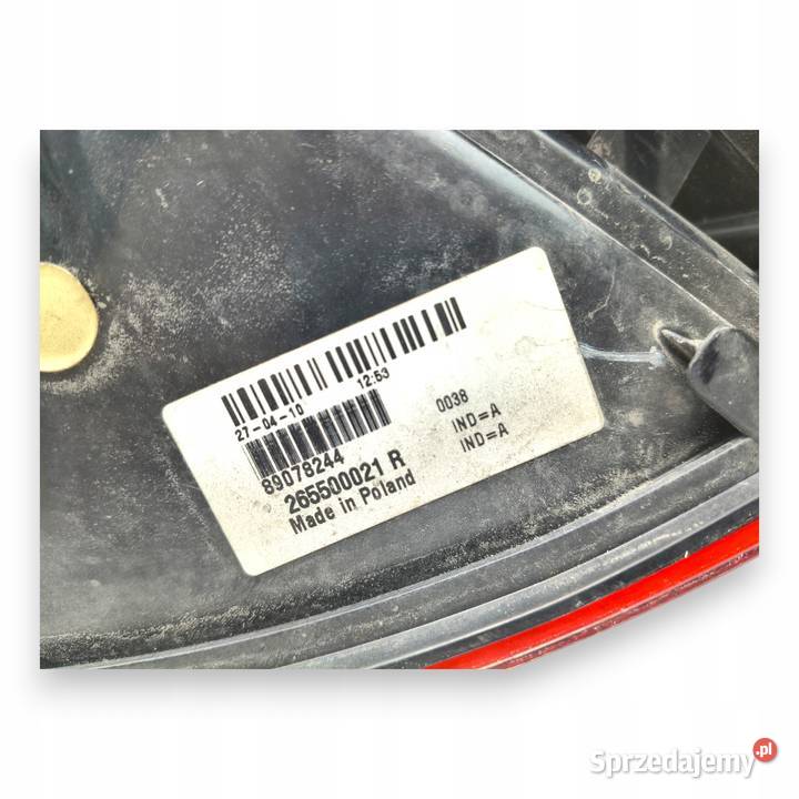 LAMPA PRAWA Renault Laguna III kombi 20072015