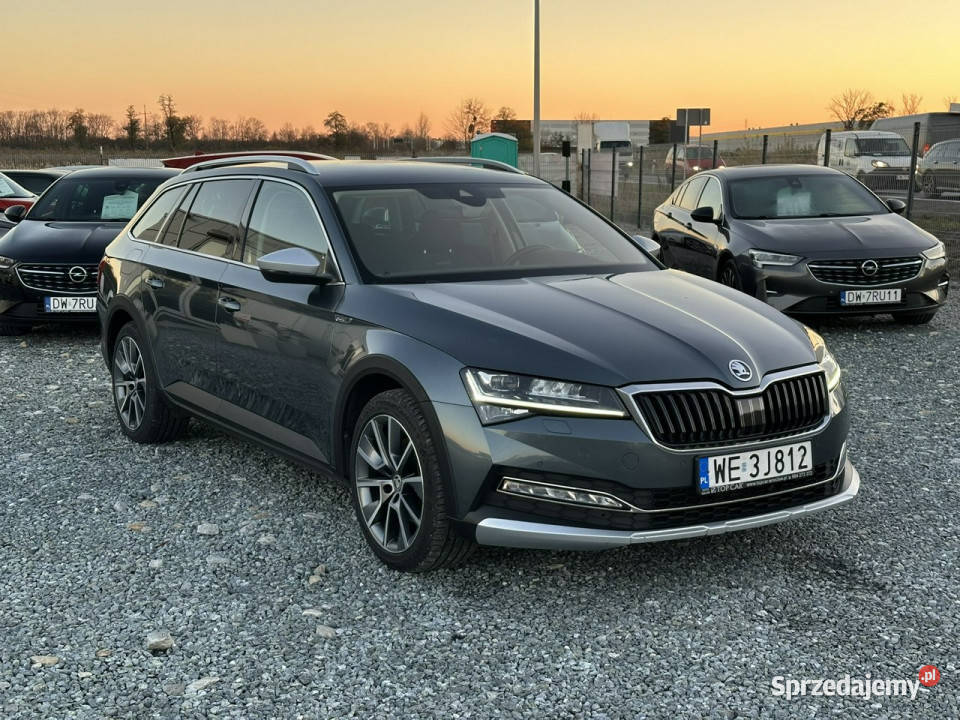 koda Superb Scout 20 TDI 200 2021 DSG7 4x4 FV23 Wojkowice