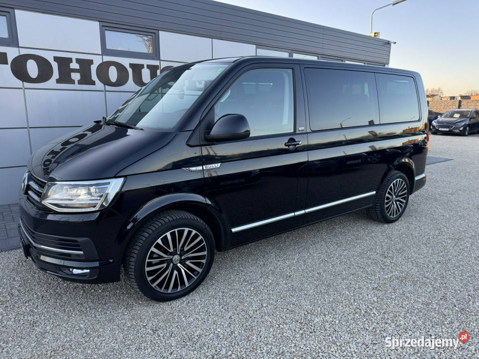 Volkswagen Multivan DSG Generation Six Bulli czarny Chełm Śląski