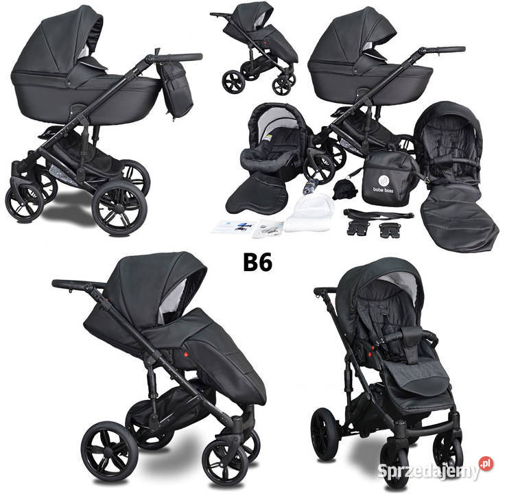 WÓZEK DZIECIĘCY BeRco 2w1 Adaptery Maxi Cosi zielony Kamienica Górna