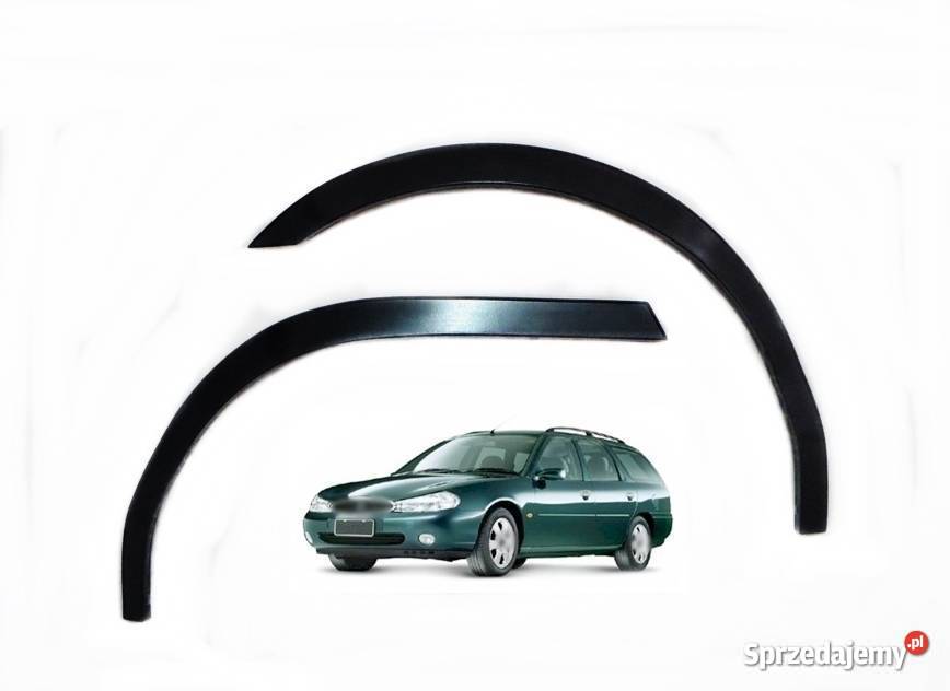 FORD MONDEO nakładki na błotnik czarny mat 4 wielkopolskie Ostrów Wielkopolski