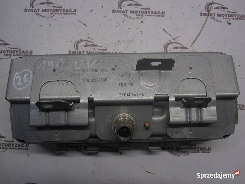 SKODA FABIA II AIRBAG poduszka pasażera Kielce