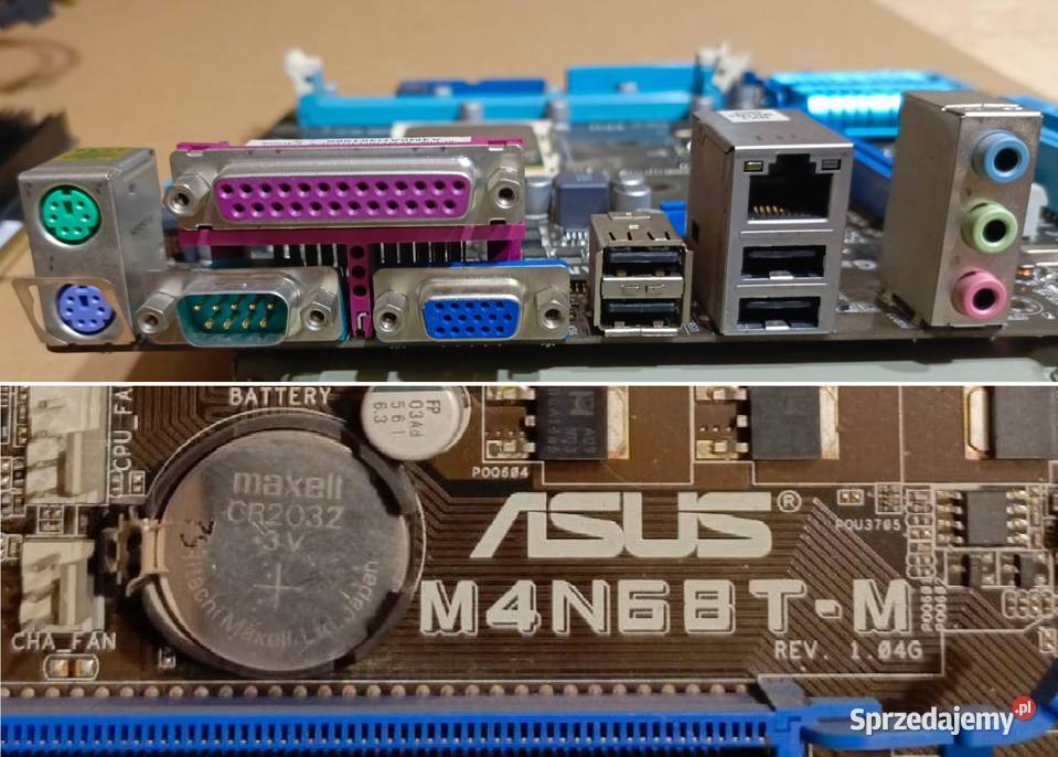Komputer części płyta głASUSprocesor AMD Katowice sprzedam