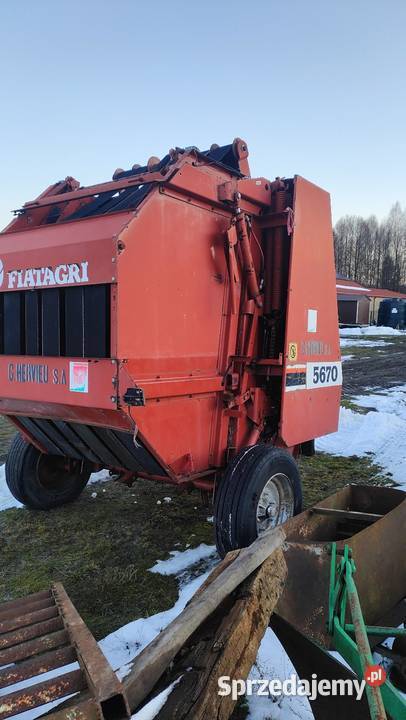 Sprzedam prasę rolójącom FIATAGRI Prasy i owijarki Żarnów sprzedam