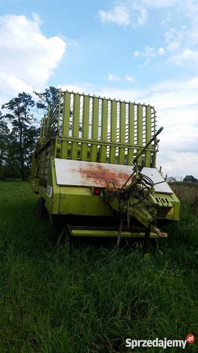 Przyczepa samozbierająca Claas uszkodzony