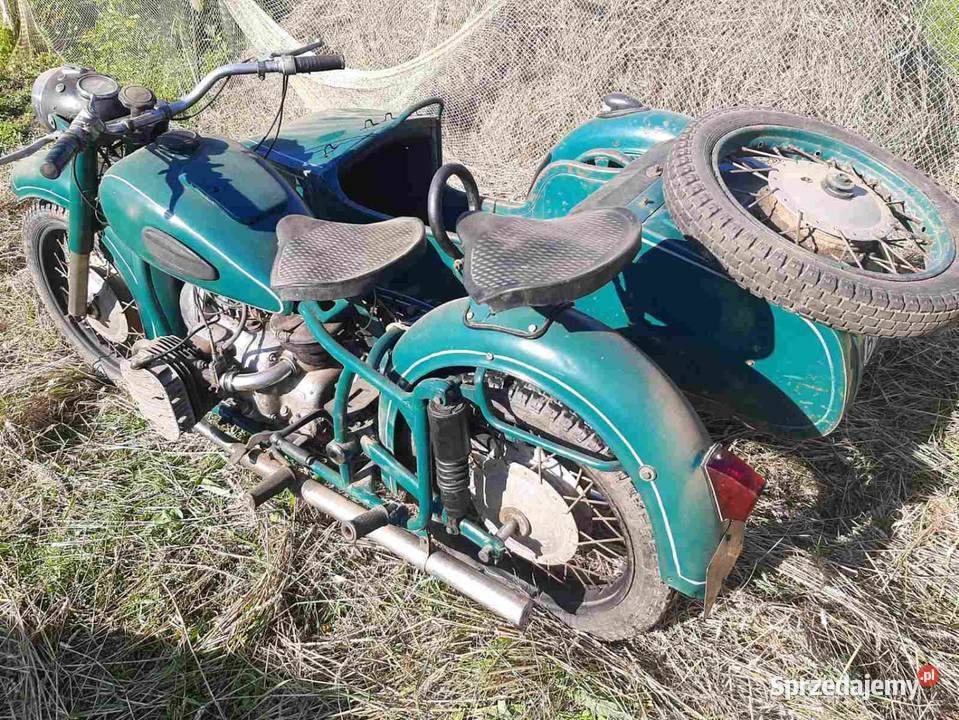 K750Dniepr Mt16 Zarejstrowany Transport uszkodzony Stare Hołowczyce