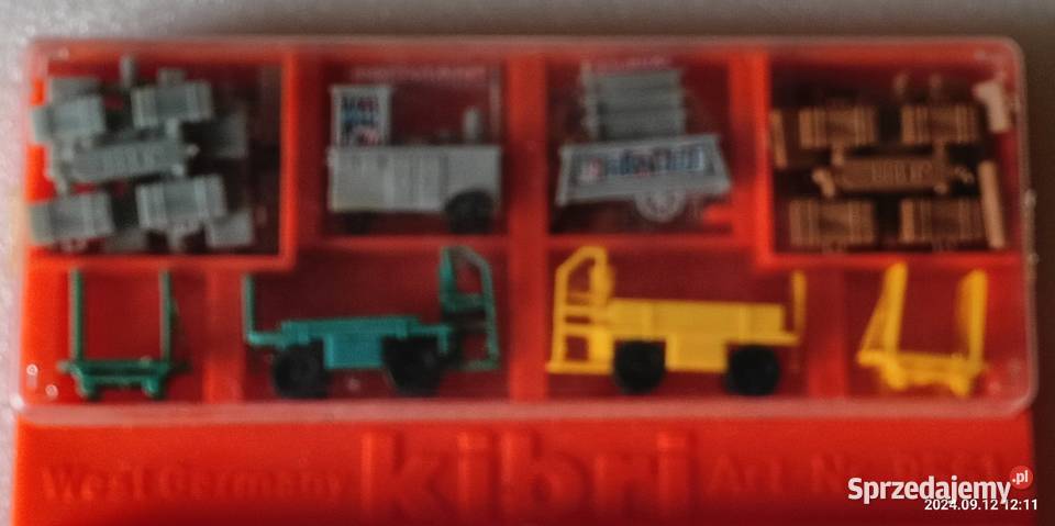 Zestaw wózków platformowych do H0 Kibri 9561 Kraków