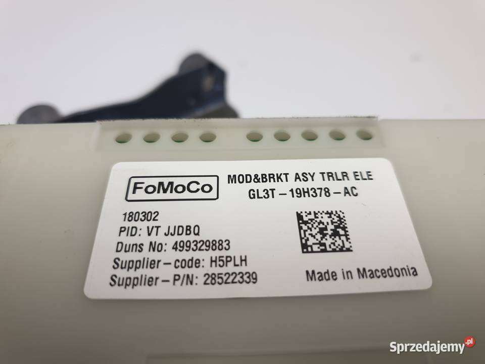 Ford F150 1520r MODUŁ HOLOWANIA GL3T19H378AC osobowe Pozostałe Rudka