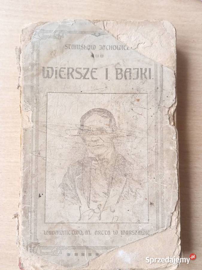 Stanisław Jachowicz Wiersze i bajki 1913 małopolskie Miechów sprzedam