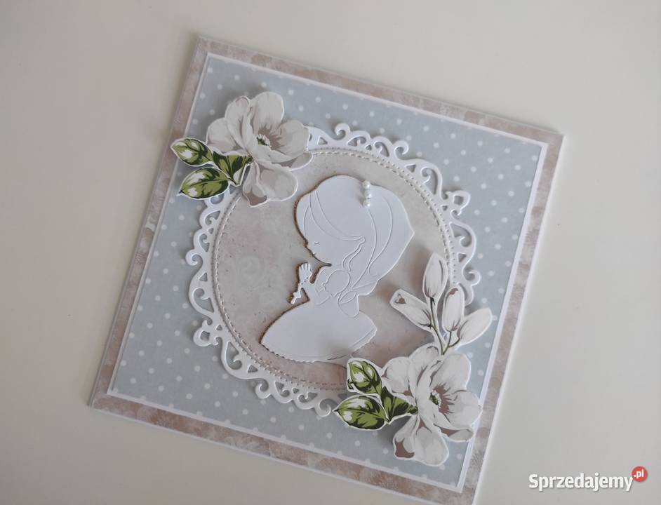 Kartka ręcznie robiona z okazji Pierwszej Antyki, Sztuka, Kolekcje Łódź