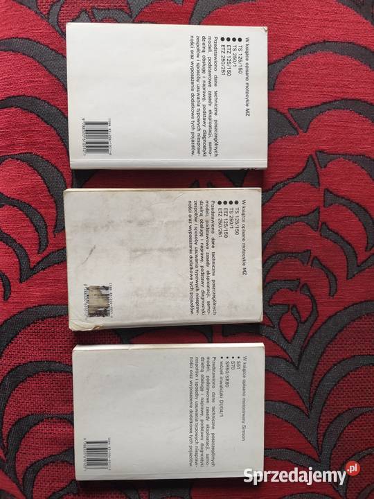 Książki Jeżdżę MZ jeżdżę Simson łódzkie sprzedam