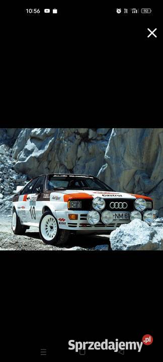 Audi 80 B2 coupe Ur Quattro sport podszybie benzyna Kraśniczyn
