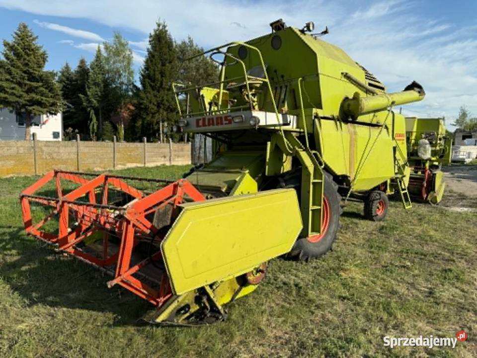 Kombajn zbożowy Claas Mercator 50 z sieczkarnia Zbożowe Skaryszew