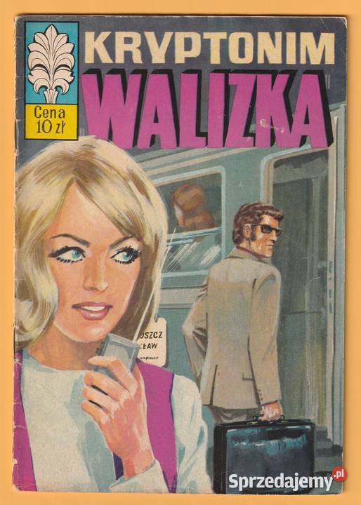 KAPITAN ŻBIK KRYPTONIM WALIZKA 1974 WYDANIE 1 łódzkie